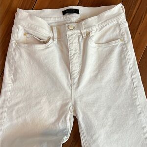 Ann Taylor slight off White Straight Leg Jeans
